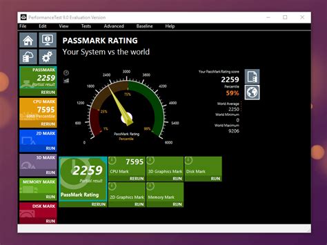 performance test passmark.